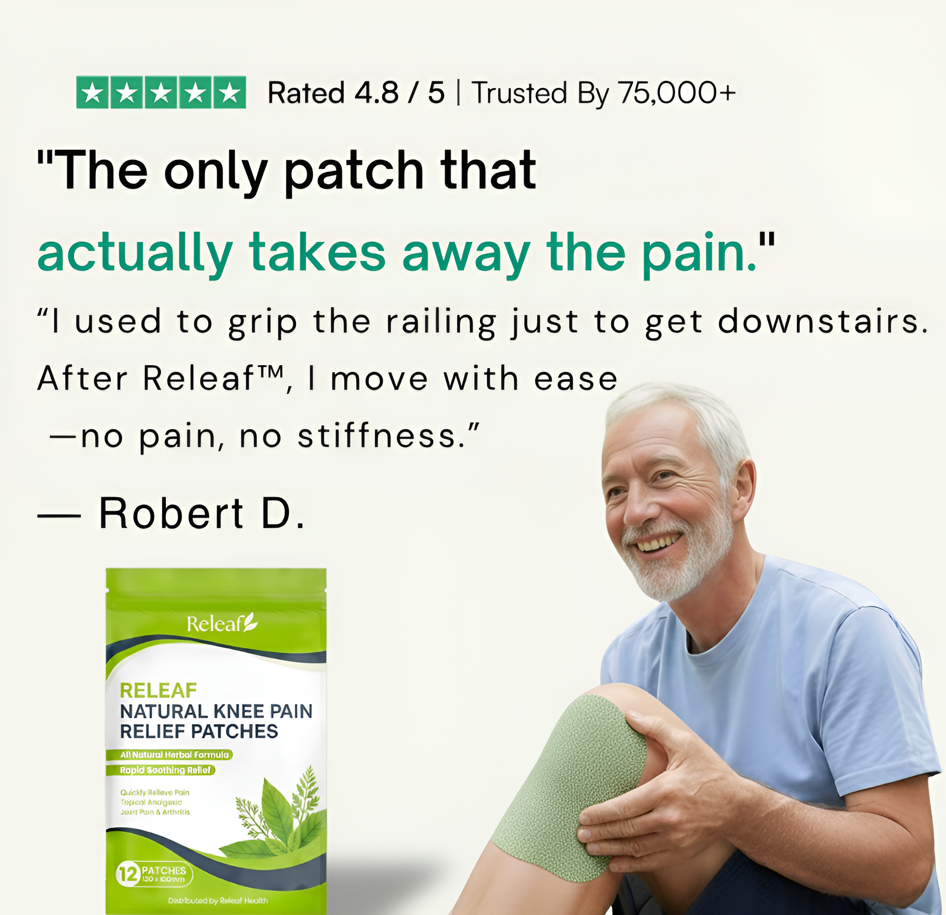 Releaf Herbal Knee Patches